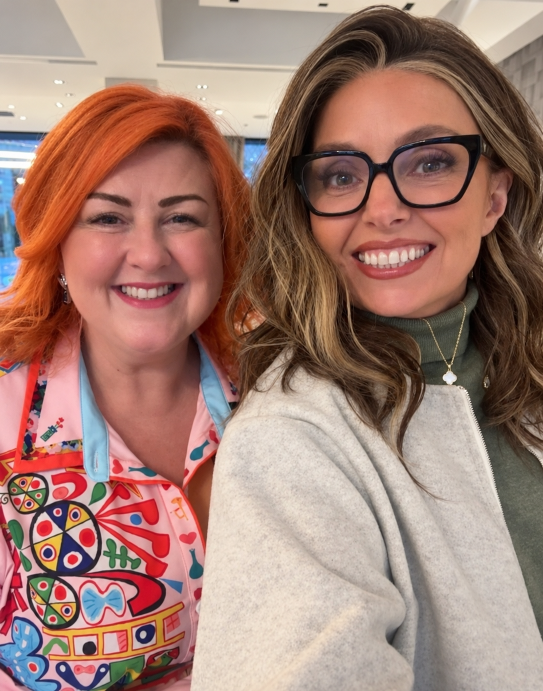 Mary Ann with Michelle McManus